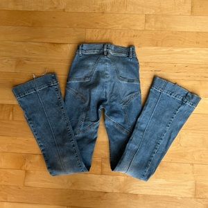 Revice Venus Star Flare Jeans Denim size 24 Blue stretch